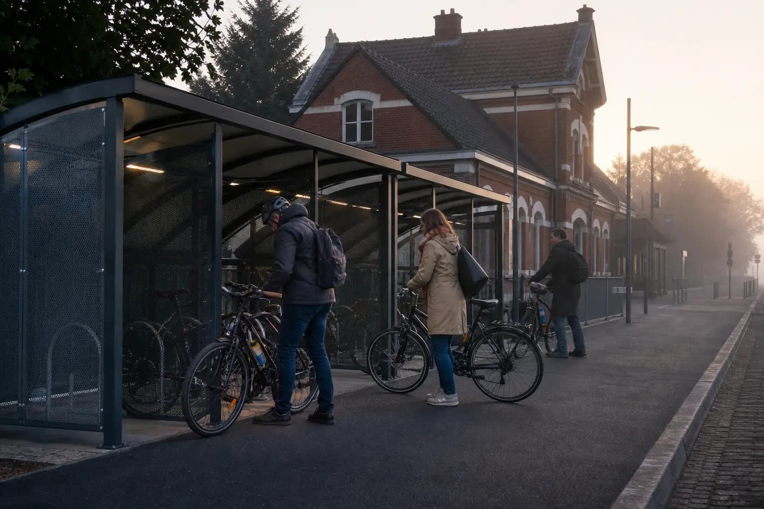 Mobilité douce près d’un équipement local